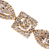14K Yellow Gold 22.00 Carat Multi Shape Fancy Diamond Bracelet