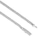 14K White Gold Miami Cuban Link Chain 29 Gr