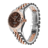 Rolex Datejust 36 - Jubilee Factory Diamond Bezel Chocolate Dial Watch 178341