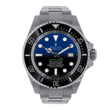 Rolex Sea-Dweller - Stainless Steel DeepSea D-Blue Index Dial Watch 126660