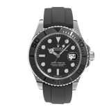 Rolex Yacht-Master 42 - Oysterflex White Gold Black Dial Watch 226659