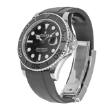 Rolex Yacht-Master 42 - Oysterflex White Gold Black Dial Watch 226659