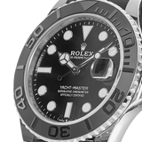Rolex Yacht-Master 42 - Oysterflex White Gold Black Dial Watch 226659