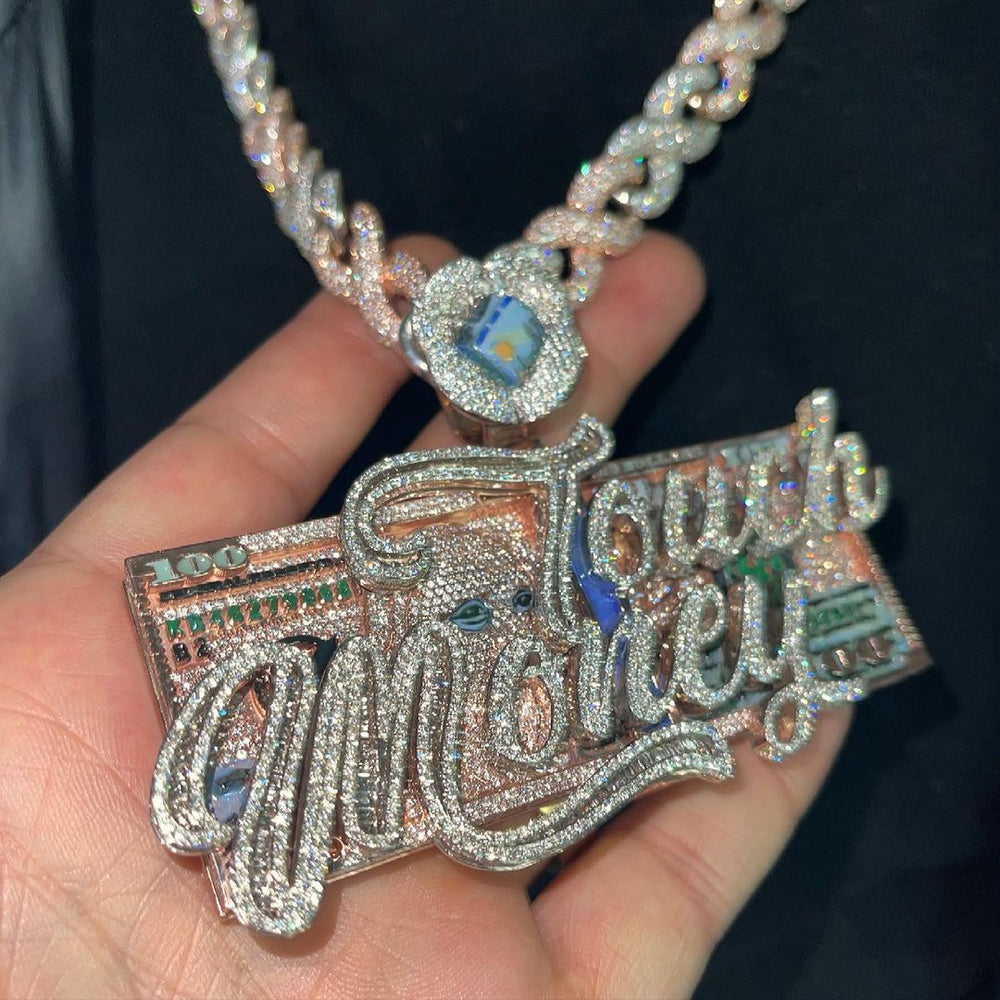 Touch Money Natural Diamond Pendant