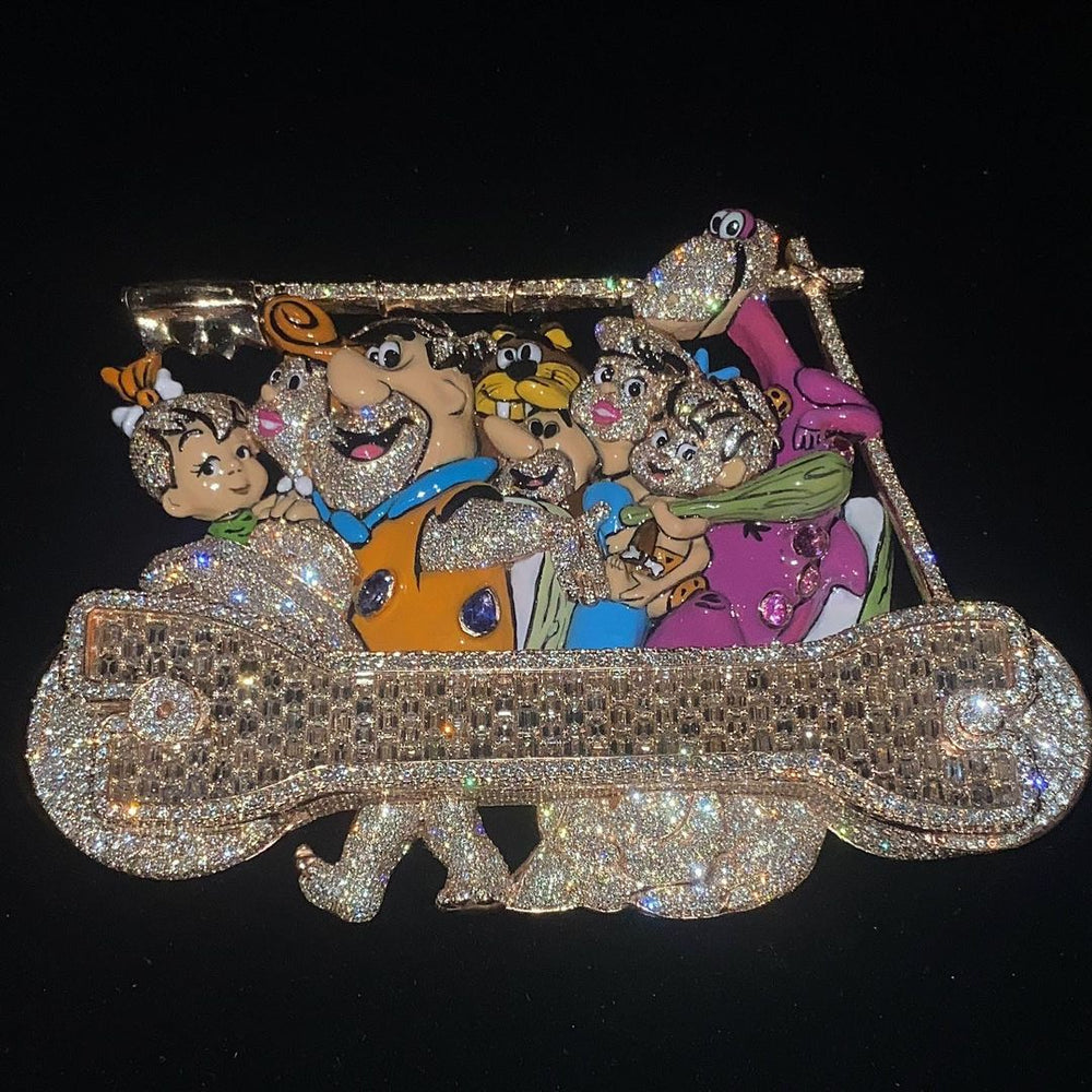 Custom animated Family Pendant