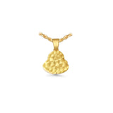 14K Yellow Gold Medium Buddha Pave Charm 2.75 ctw. Round Diamond Pendant