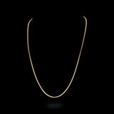 10K Yellow Gold Semi Solid Franco Chain