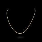 10K Yellow Gold Semi Solid Franco Chain