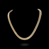 10K Yellow Gold Semi Solid Franco Chain