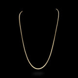 10K Yellow Gold Semi Solid Franco Chain