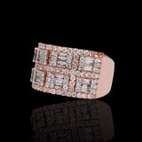14K Rose Gold 2.39 Carat Prong Set Diamond Ring