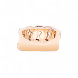 14K Yellow Gold 3.00 Carat Natural Diamond Crossover Ring