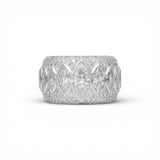 14K White Gold 9.90 Carat Graduated Eternity Diamond Ring