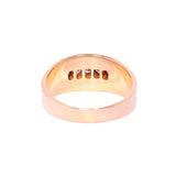 14K Yellow Gold 0.75 Carat Natural Diamond Wedding Band Ring