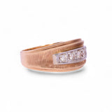 14K Yellow Gold 0.75 Carat Natural Diamond Wedding Band Ring