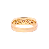 14K Yellow Gold 1.50 Carat Natural Diamond Wedding Band Ring
