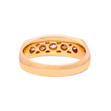 14K Yellow Gold 1.50 Carat Natural Diamond Wedding Band Ring