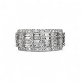 14K White Gold 2.84 Carat Engagement Diamond Ring