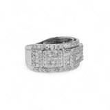 14K White Gold 5.00 Carat Engagement Diamond Ring