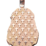 14K Rose Gold Solid Jesus Head Pendant  | 1.94 Carat Round-Cut Diamond