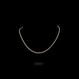 10K Yellow Gold Semi Solid Rope Chain