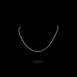 10K Yellow Gold Semi Solid Rope Chain