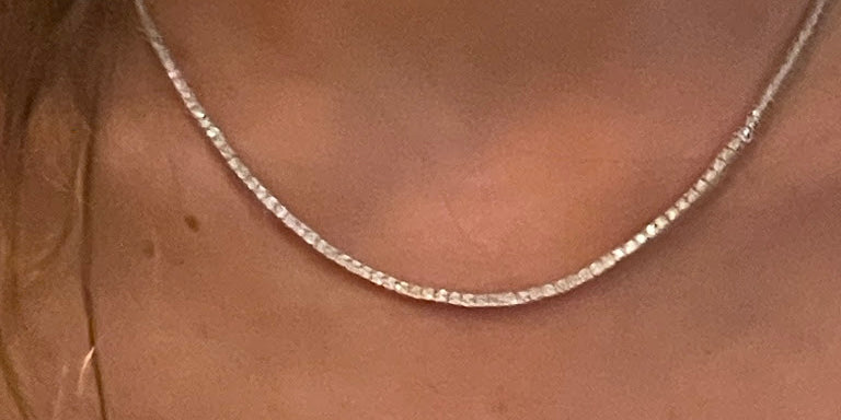 google review saying " My mom and I randomly walked into El Russo’s from the street looking for a diamond necklace. We were fortunate enough to meet David. He helped us find exactly what we wanted. He was very patient and gave us a fair price. He also sized it to the length we wanted while we waited. Overall it was an enjoyable experience and we didn’t feel pushed into anything. Highly recommend and we would go back. We enjoyed a cocktail at Fresco by Scott after to celebrate."