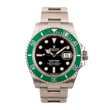Rolex Submariner - Acero inoxidable Starbucks con bisel verde y esfera con índice negro